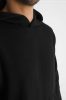 Black Striped Hoodie - fekete pulóver - Méret: M