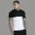 Siksilk Cut and Sew T-Shirt - fekete/fehér póló - Méret: L