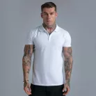 Siksilk White Polo T-Shirt
