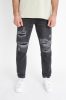 Anchor Ripped Loose Jeans