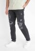 Anchor Ripped Loose Jeans