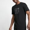11 Degrees GRAPHIC T-SHIRT - fekete póló - Méret: M