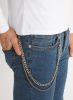 Blue Chainz Skinny Jeans - kék láncos farmer - Méret: 32