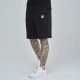 Siksilk Black Essential Fleece Short - Méret: XS 