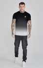 Siksilk Black White Fade T-Shirt