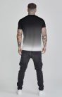 Siksilk Black White Fade T-Shirt