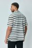 Striped Jacquard Shirt - kötött ing - Méret: XL