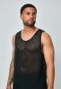 Crocheted Black Vest 