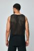 Crocheted Black Vest 