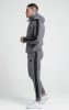 Siksilk Grey Taped Zip Thru Hoodie & Jogger Set - szürke melegítőszett - Méret: XS