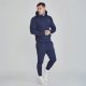 Siksilk Navy Essentials Hoodie & Joggers Set 