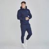 Siksilk Navy Essentials Hoodie & Joggers Set - kék melegítő szett - Méret: XS