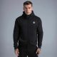 Siksilk Black Essentials Full Zip Hoodie - Méret: M