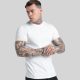 Siksilk Ecru Elastic Cuff T-Shirt