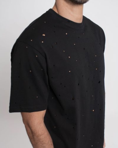 Distressed Oversize Póló - Méret: XL