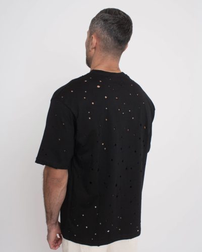 Distressed Oversize Póló - Méret: XL