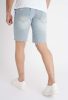 Blue Ripped Short - szaggatott kék rövidnadrág - Méret: 29