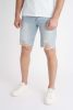 Blue Ripped Short - szaggatott kék rövidnadrág - Méret: 30