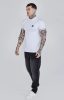 Siksilk White Tech T-Shirt 