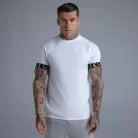 Siksilk White Tech T-Shirt - Méret: S 