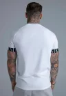 Siksilk White Tech T-Shirt - Méret: M
