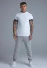 Siksilk White Tech T-Shirt - Méret: XL