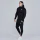 Siksilk Black Hoodie and Joggers Set - Méret: L