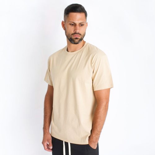 Basic Beige Regular Tee