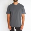 Basic Grey Regular Tee - szürke póló - Méret: L