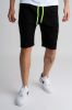 Giallo Reflective Short - fekete oldalcsíkos rövidnadrág - Méret: XL
