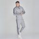 Siksilk Grey Hoodie and Joggers Set - szürke melegítő szett - Méret: XXL