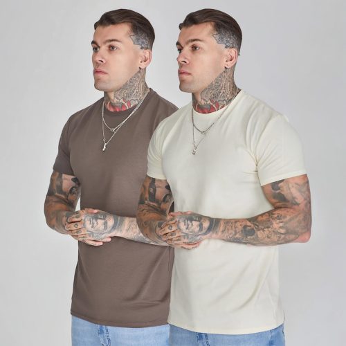 Siksilk Pack of 2 T-Shirts - 2 darabos póló csomag - Méret: S 