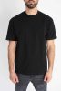 Basic Black Regular Tee - fekete póló - Méret: S