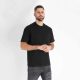 Basic Black Regular Tee - fekete póló - Méret: M