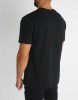 Highscore Tee - fekete mintás póló - Méret: S