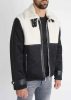 Contrast Plush Winter Jacket - plüssel bélelt dzseki - Méret: S 