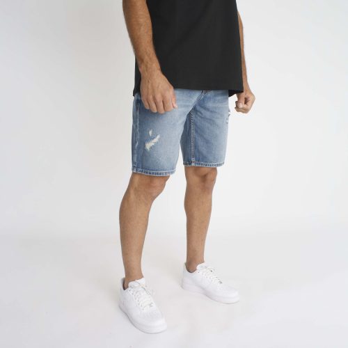 Blue Regular Short - kék rövid farmer - Méret: 30