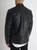 Black Racer Jacket - fekete bőrdzseki - Méret: M