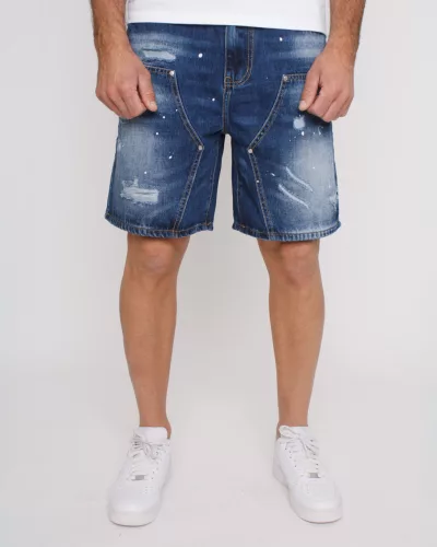 Distressed Baggy Farmershort