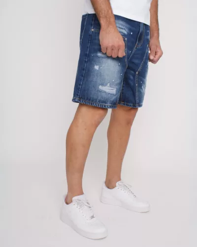 Distressed Baggy Farmershort