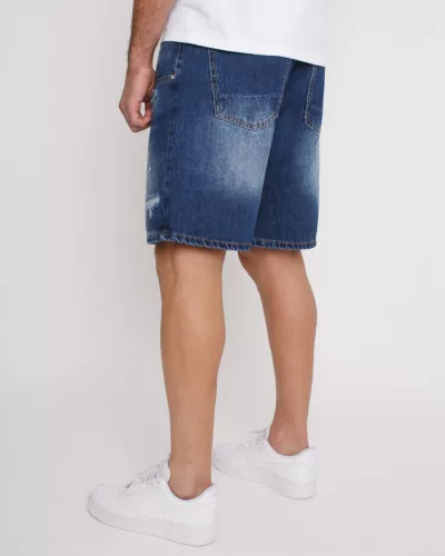 Distressed Baggy Farmershort