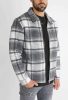 Check Grey Overshirt - szürke kockás ing dzseki - Méret: S 