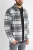 Check Grey Overshirt - szürke kockás ing dzseki - Méret: XL