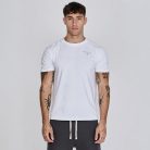 Siksilk White Relaxed Fit T-Shirt - Méret: S