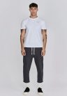 Siksilk White Relaxed Fit T-Shirt - Méret: S