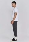 Siksilk White Relaxed Fit T-Shirt - Méret: S