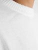 Loose-fitting White Sweatshirt - fehér kötött pulóver - Méret: L