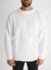 Loose-fitting White Sweatshirt - fehér kötött pulóver - Méret: XL