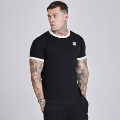 Siksilk Ribbed Ringer T-Shirt