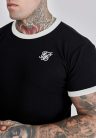 Siksilk Ribbed Ringer T-Shirt